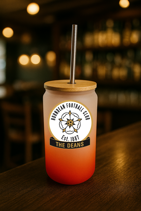 Horndean FC - Bamboo Lid Glass Jar