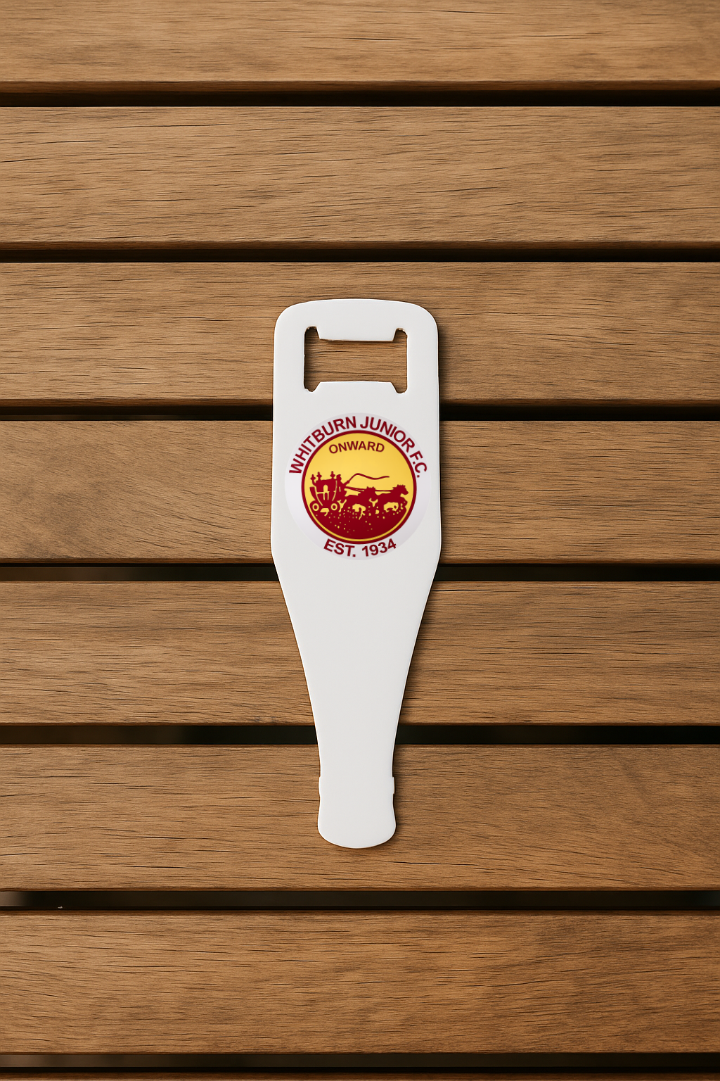 Whitburn Junior FC - Wine Shaped Bottle Opener