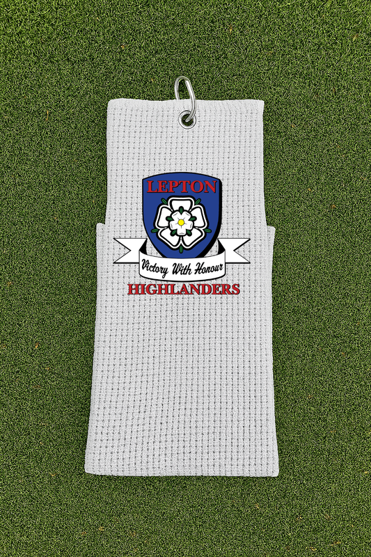 Lepton Highlanders FC, JFC, CC & SC - Waffle Golf Towel