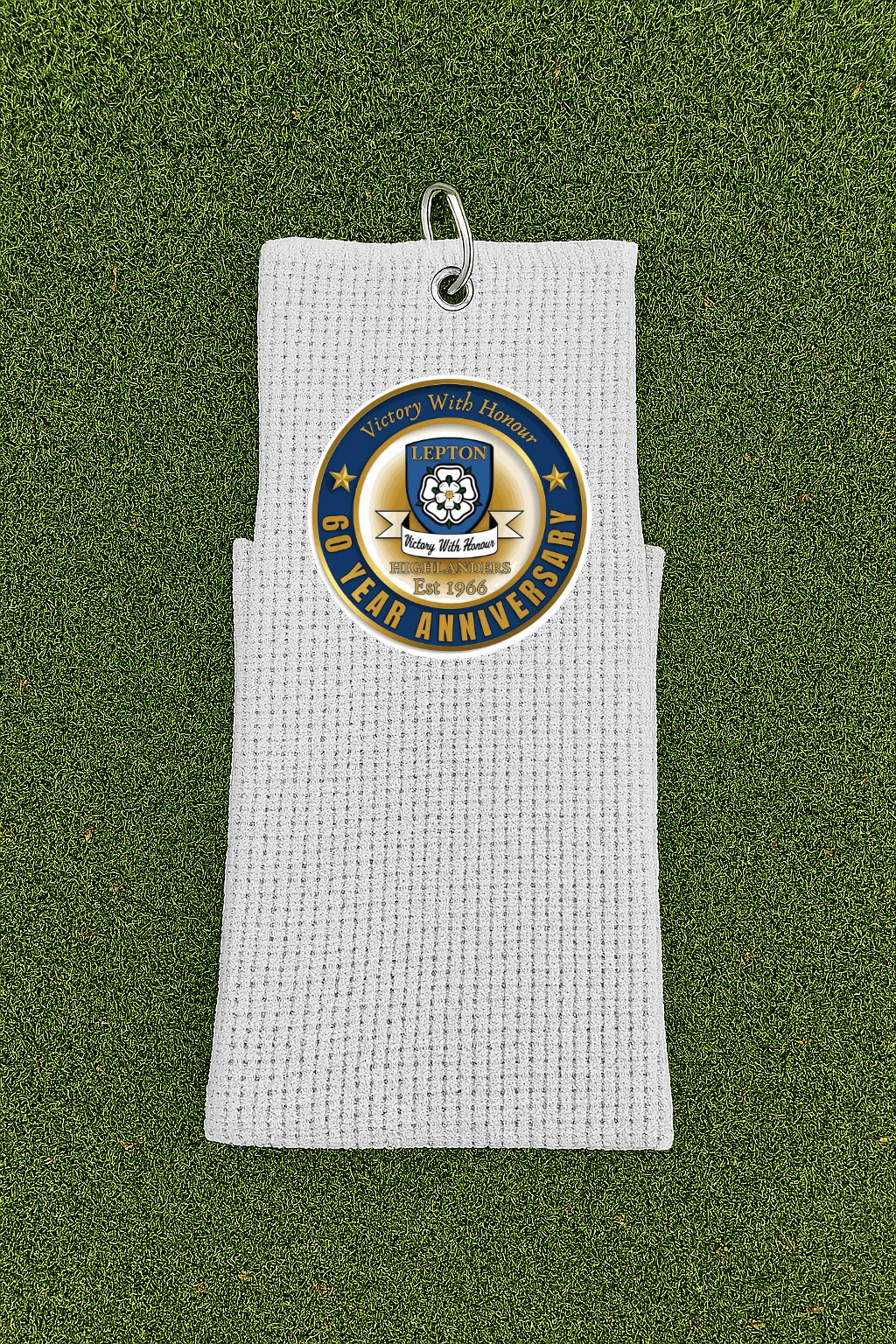 Lepton Highlanders FC, JFC, CC & SC Special Edition - Waffle Golf Towel