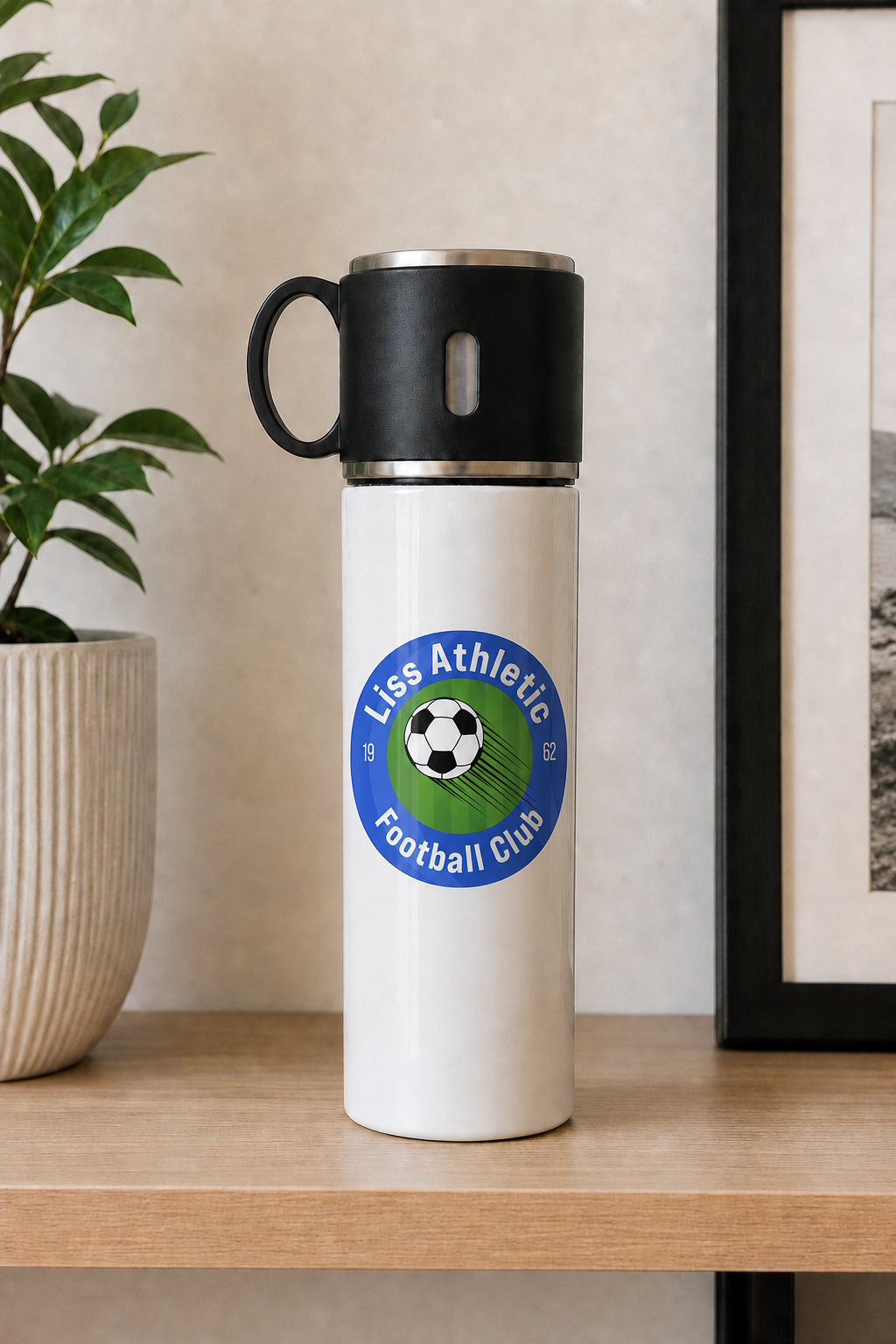 Liss Athletic FC - Travel Flask With Cup Lid