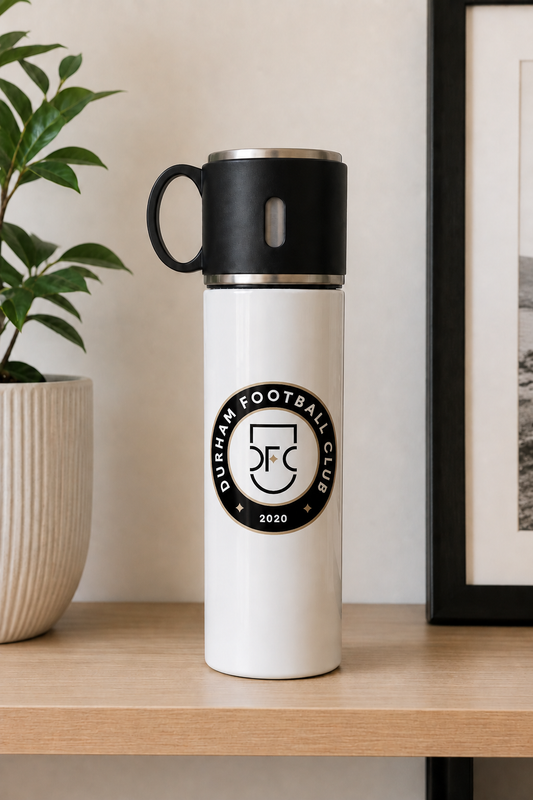 Durham FC - Travel Flask With Cup Lid