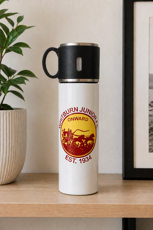 Whitburn Junior FC - Travel Flask With Cup Lid