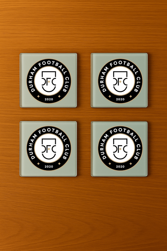 Durham FC - Glass Coasters (4)