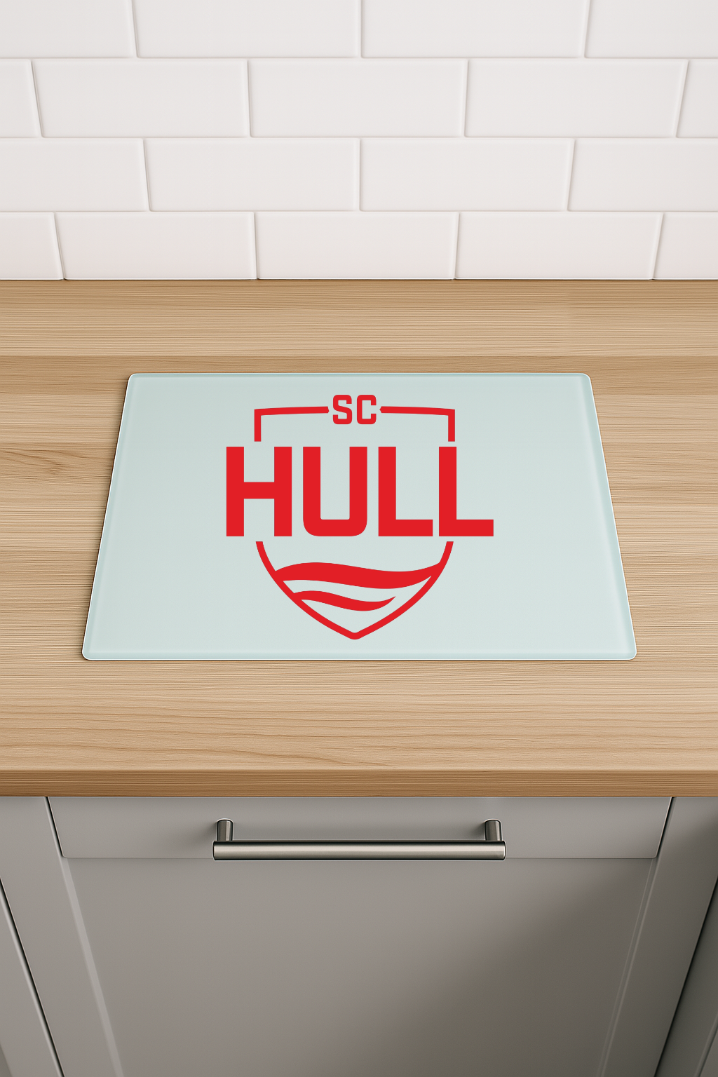 Sporting Club Hull - Chinchilla Glass Chopping Board