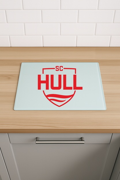 Sporting Club Hull - Chinchilla Glass Chopping Board