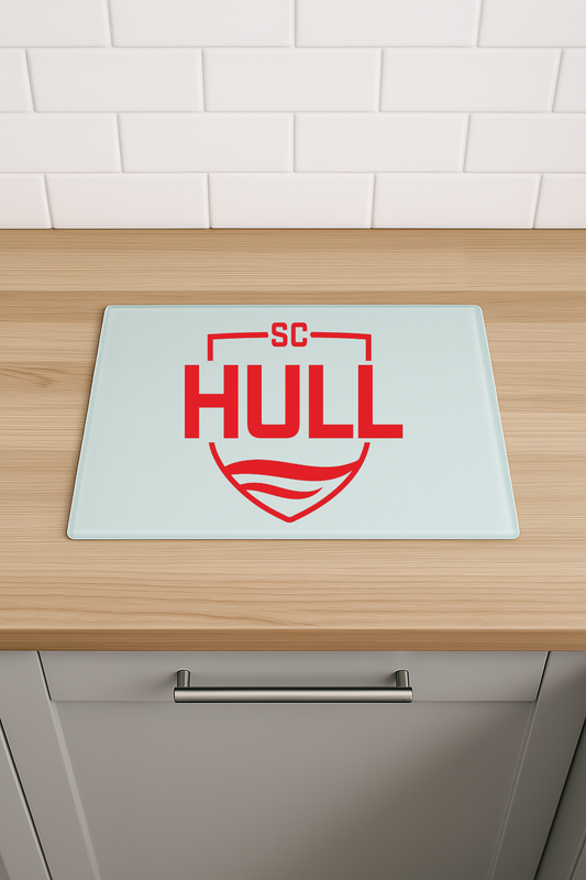 Sporting Club Hull - Chinchilla Glass Chopping Board