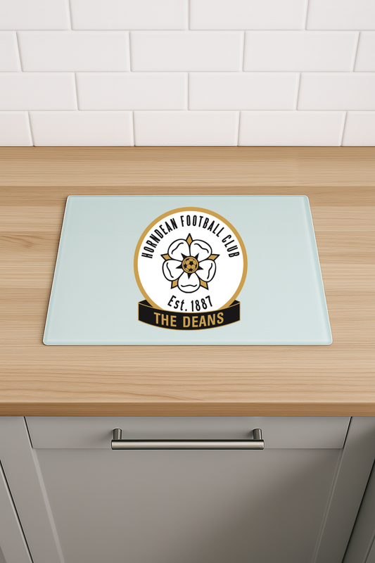 Horndean FC - Chinchilla Glass Chopping Board