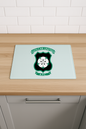 Golcar United FC - Chinchilla Glass Chopping Board