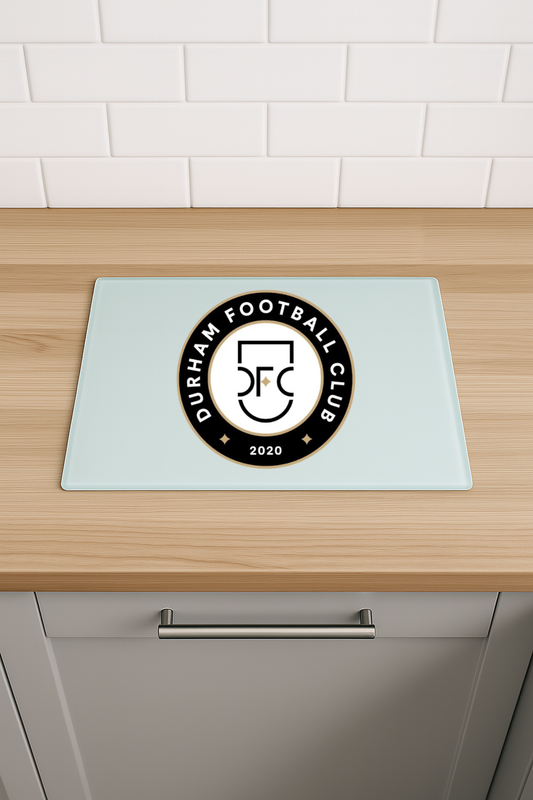 Durham FC - Chinchilla Glass Chopping Board