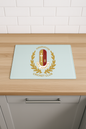 Kirkburton Cricket Club - Chinchilla Glass Chopping Board