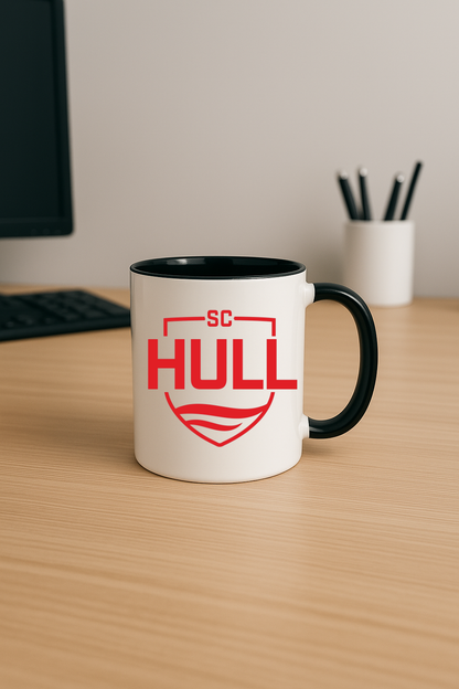 Sporting Club Hull - Black Coloured Mug