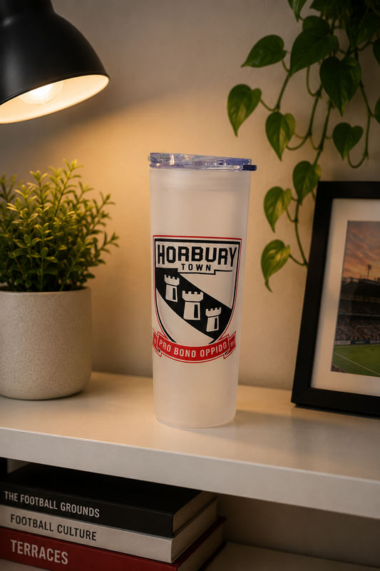 Horbury Town FC - Clear Frosted Glass Jar