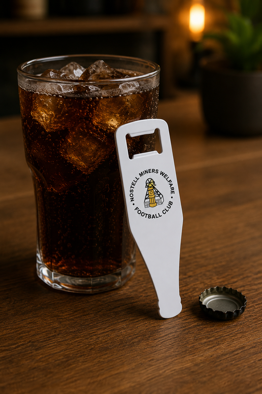 Nostell Miners Welfare FC - Wine Shaped Bottle Opener