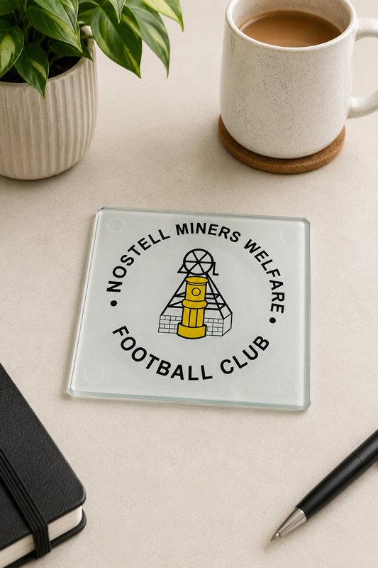 Nostell Miners Welfare FC - Glass Coasters (4)