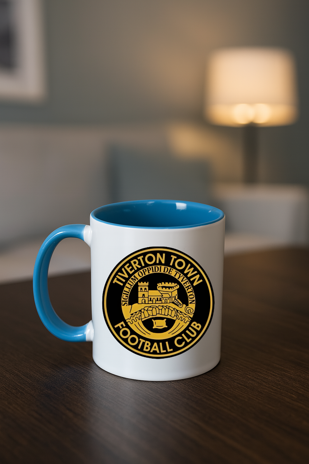 Tiverton Town FC - Blue Coloured Mug
