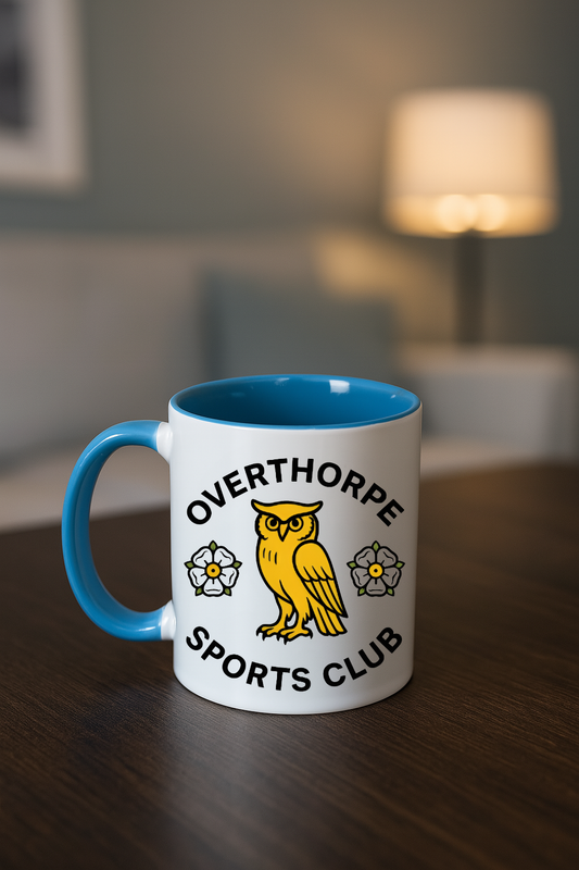 Overthorpe Sports Club FC - Blue Coloured Mug