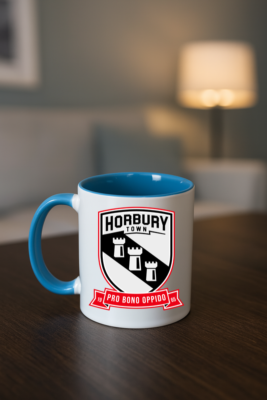 Horbury Town FC - Blue Coloured Mug