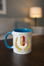 Kirkburton Cricket Club - Blue Coloured Mug