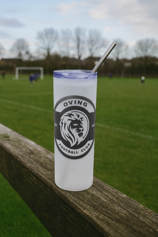 Oving FC - Clear Frosted Glass Jar