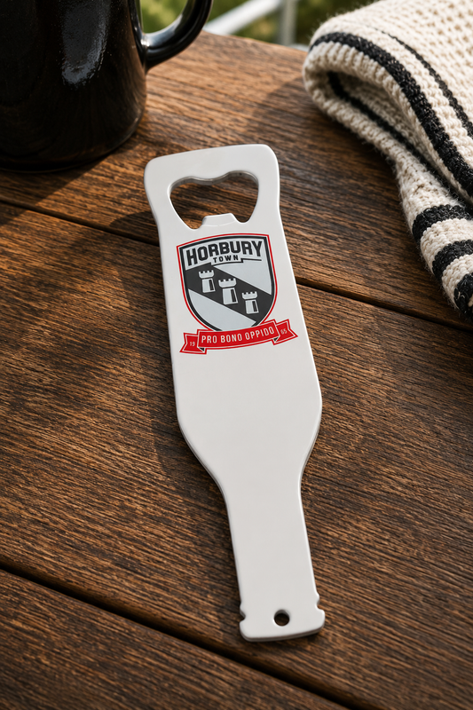 Horbury Town FC - Bottle Opener - Beer Bottle Shaped