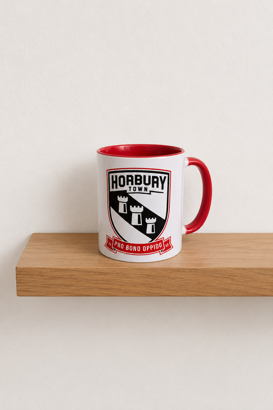 Horbury Town FC - Red Coloured Mug