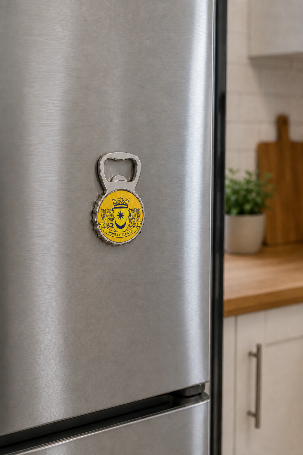 Moneyfields FC - Magnetic Fridge Bottle Opener