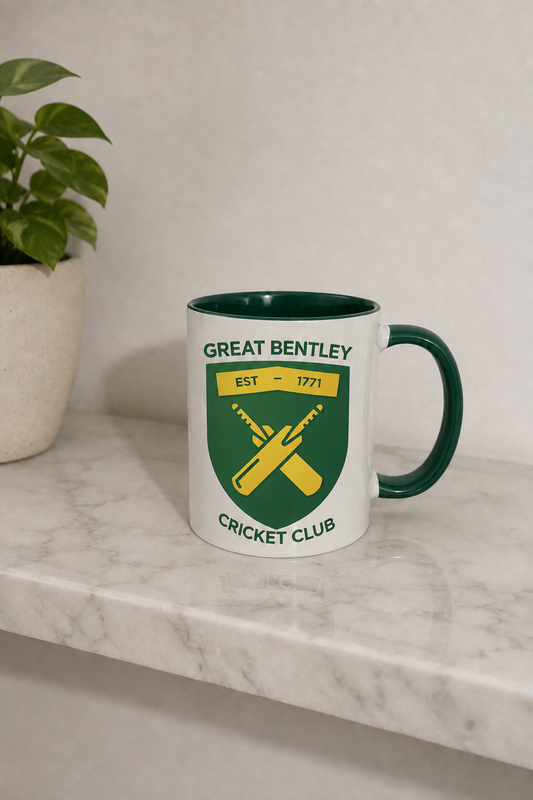 Great Bentley CC - Green Coloured Mug