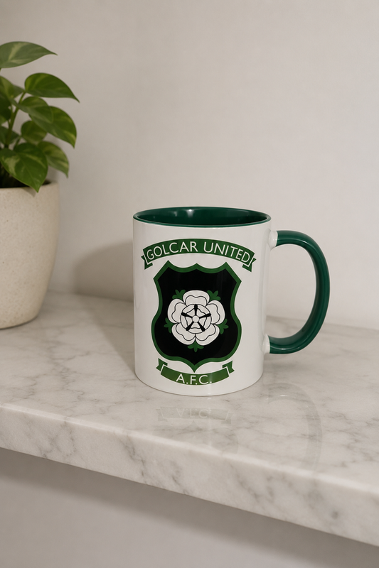 Golcar United AFC - Green Coloured Mug