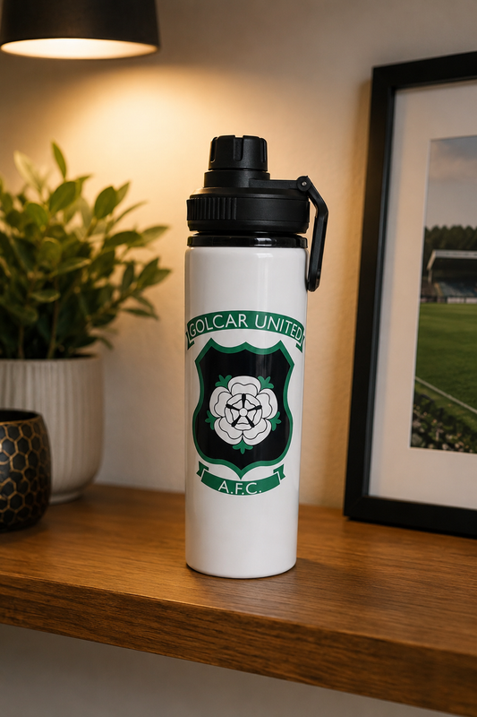Golcar United AFC - Water Bottle - Black