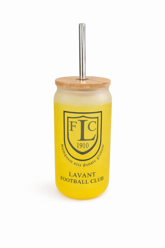 Lavant FC - Bamboo Lid Glass Jar - Yellow