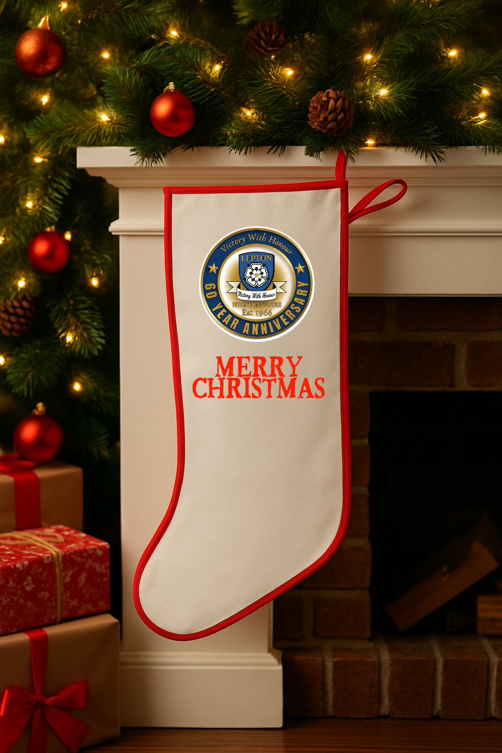 Lepton Highlanders FC, JFC, CC & SC Special Edition - Christmas Stocking