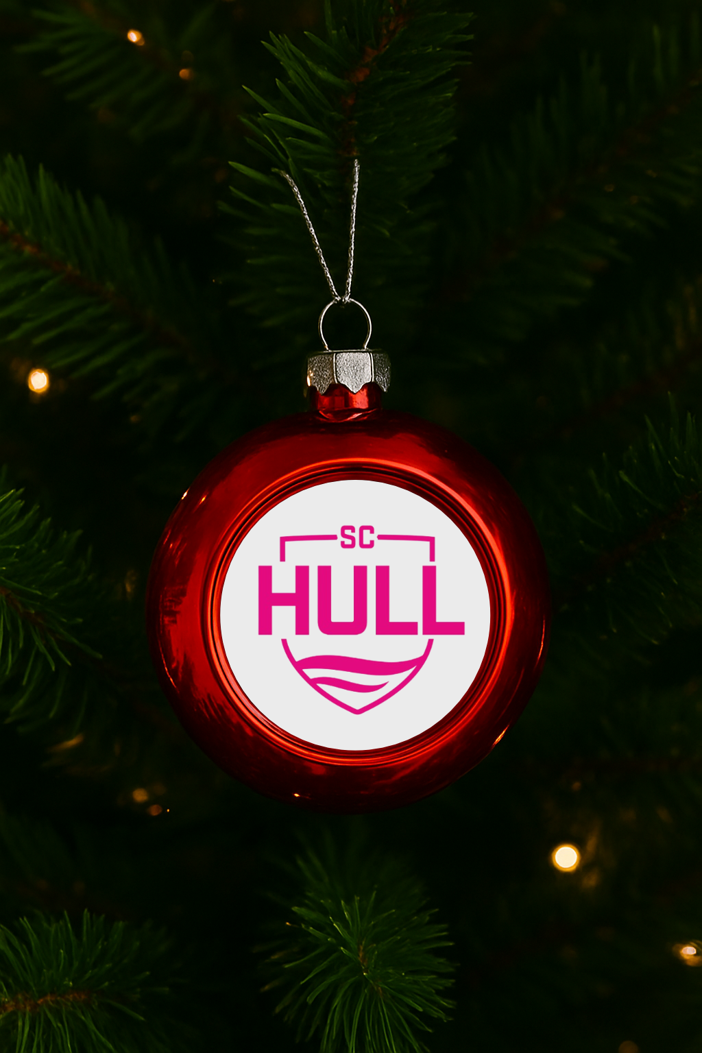 Sporting Club Hull Xmas Baubles - Box of 3
