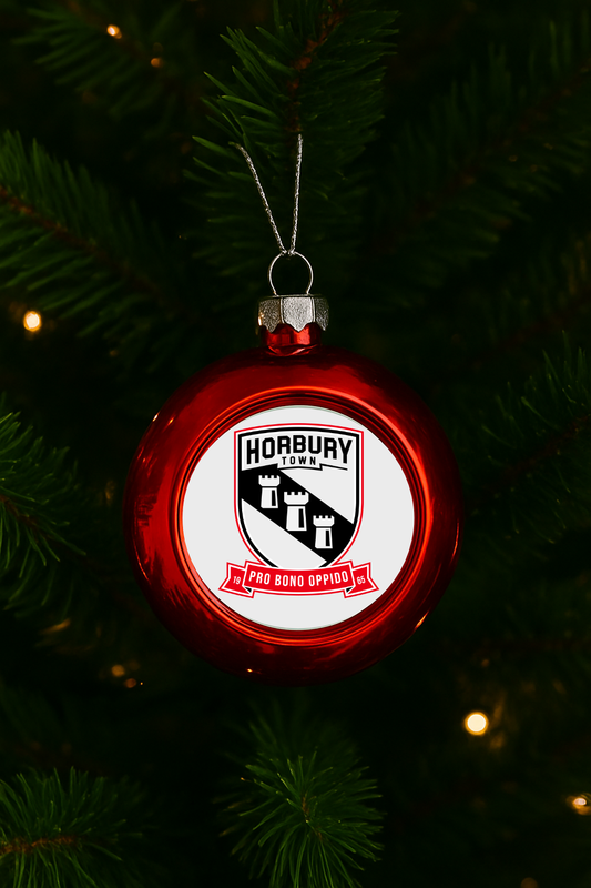 Horbury Town FC Xmas Baubles - Box of 3
