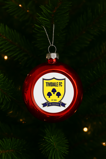 Tividale FC Xmas Baubles - Box of 3