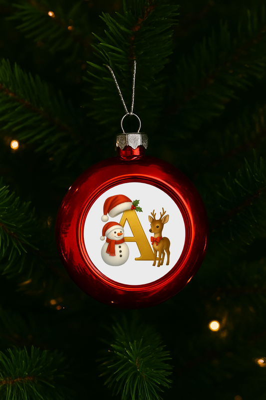 Christmas Selection - Xmas Bauble - Red