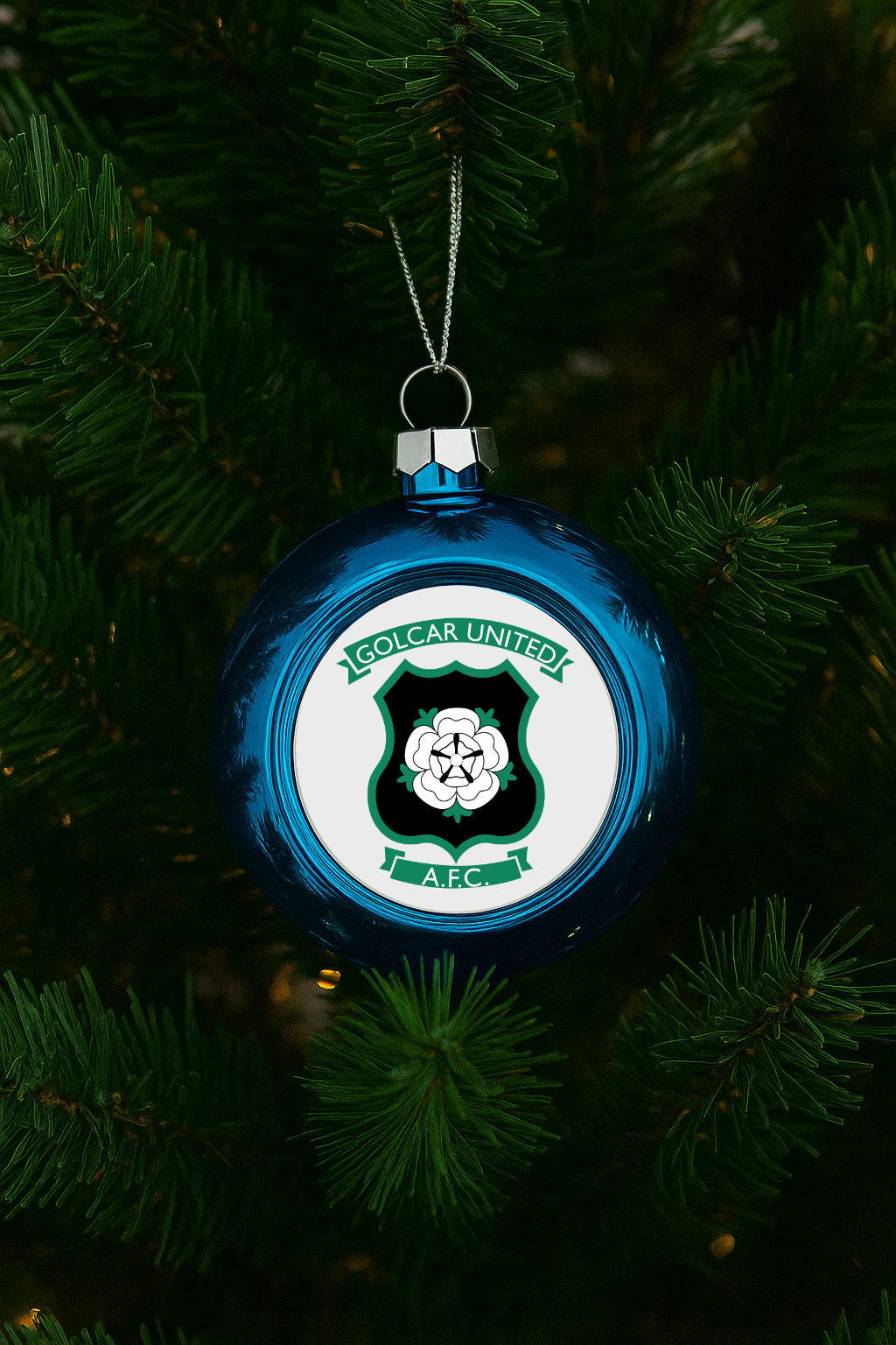 Golcar United FC Xmas Baubles - Box of 3