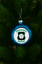 Golcar United FC Xmas Bauble - Blue