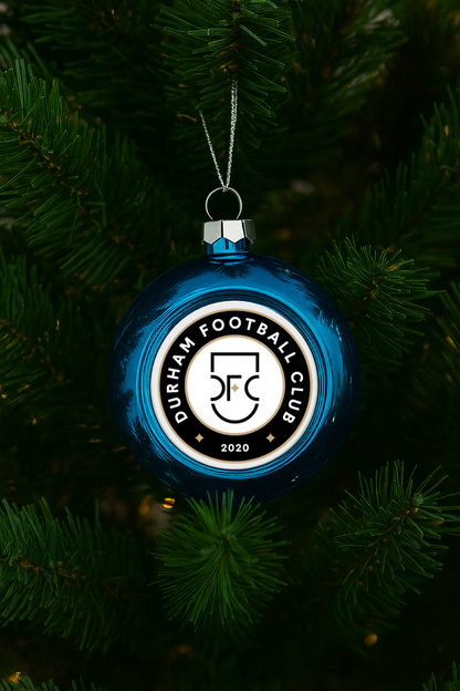 Durham FC Xmas Baubles - Box of 3