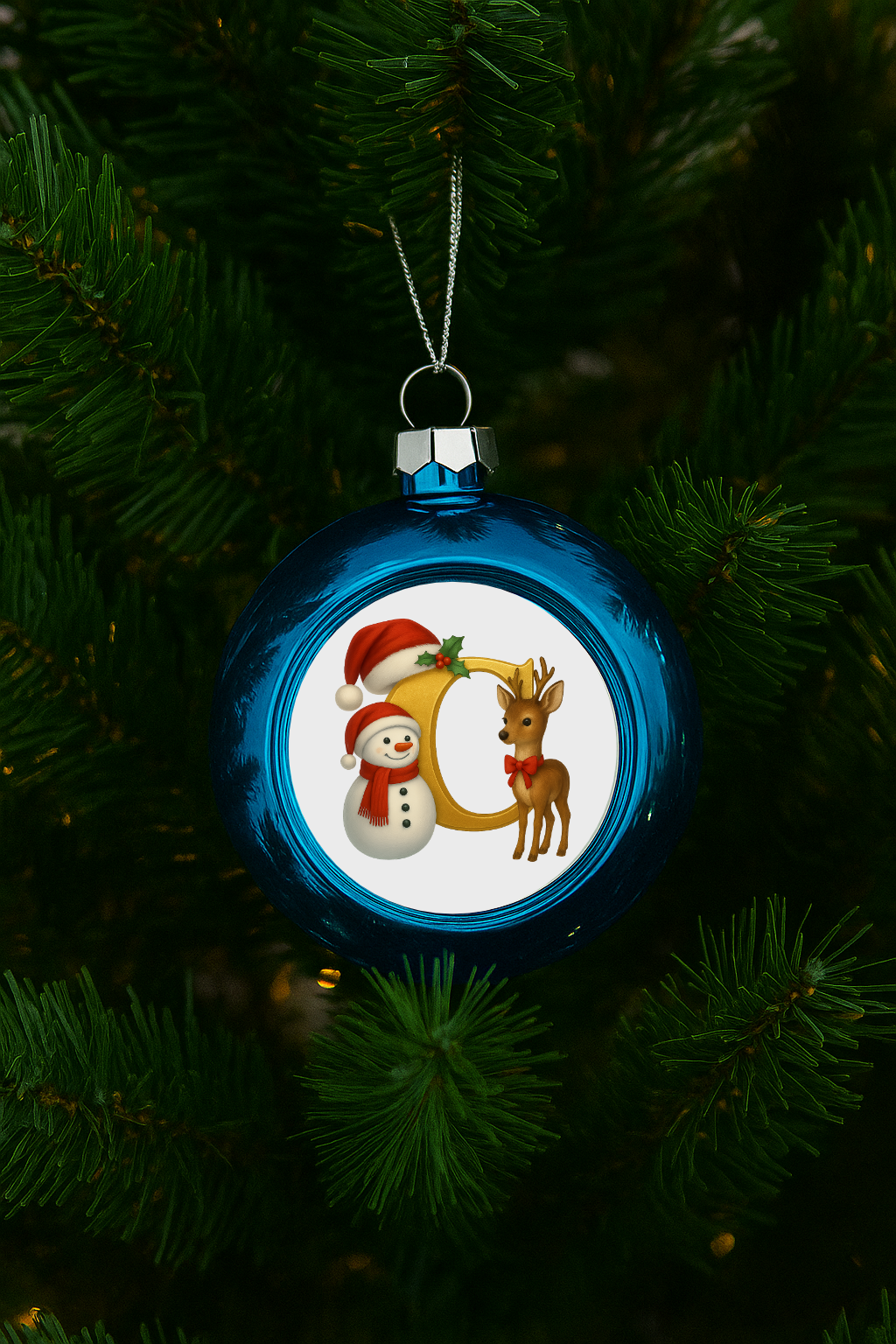 Christmas Selection - Xmas Bauble - Blue