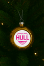 Sporting Club Hull Xmas Bauble - Gold
