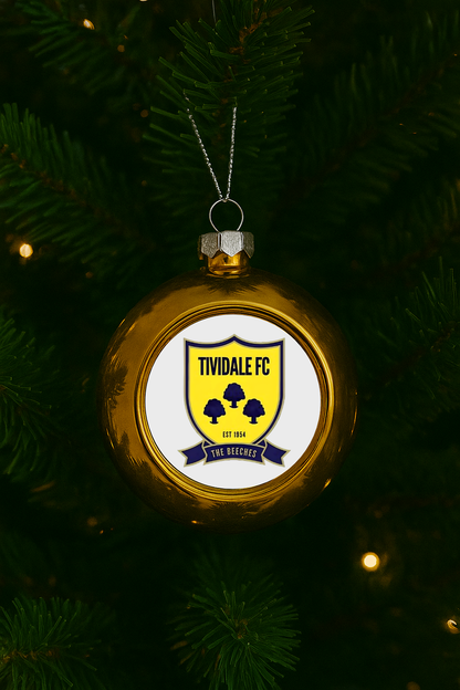 Tividale FC Xmas Baubles - Box of 3
