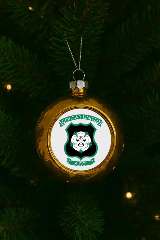 Golcar United FC Xmas Baubles - Box of 3