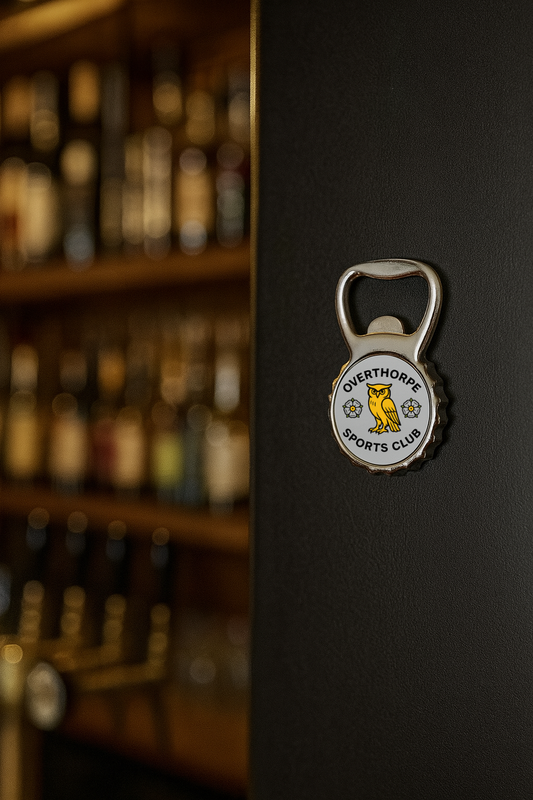 Overthorpe Sports Club FC - Magnetic Fridge Bottle Opener