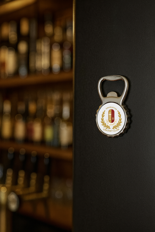 Kirkburton Cricket Club - Magnetic Fridge Bottle Opener