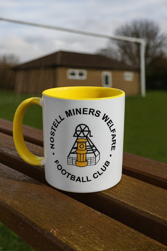 Nostell Miners Welfare FC - Yellow Coloured Mug