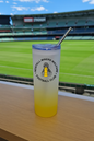 Nostell Miners Welfare FC - Yellow Frosted Glass Jar