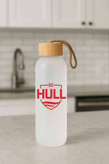 Sporting Club Hull - Bamboo Lid Frosted Glass Jar