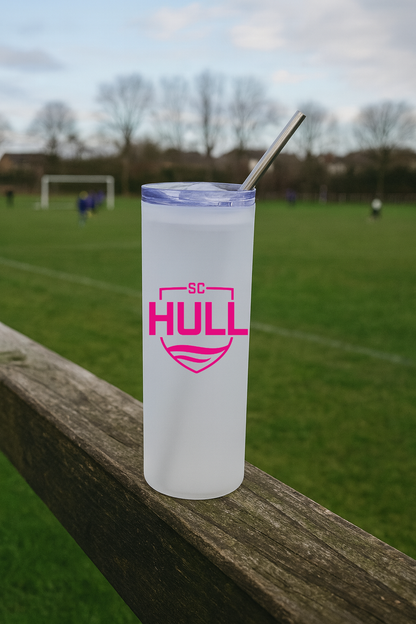 Sporting Club Hull - Clear Frosted Glass Jar