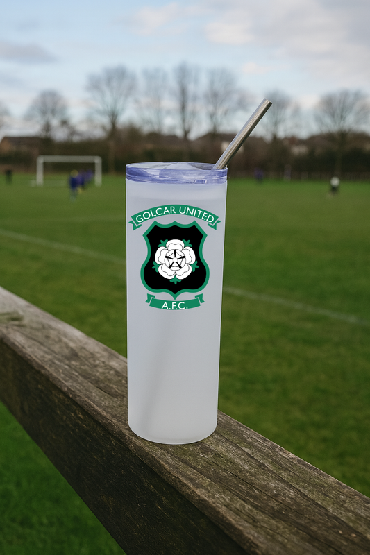 Golcar United FC - Clear Frosted Glass Jar